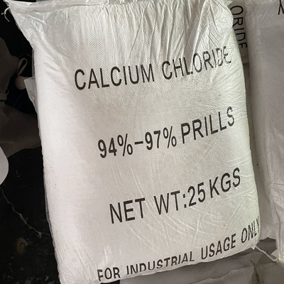 10043-52-4 las pelotillas de los meros del cloruro de calcio gotean el CaCl2 94%-97% como desecante