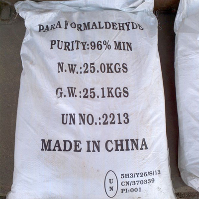 25kg/polvo del paraformaldehido del bolso PFA para el agente desinfectante de la fumigación del fungicida