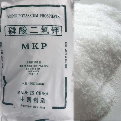 Fórmula química KH2PO4 del fertilizante del 98% Min Potassium Dihydrogen Phosphate MKP