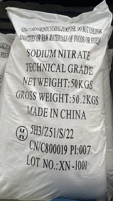 7631-99-4 cristal 99,3% NaNO3 del polvo del fertilizante del nitrato de sodio