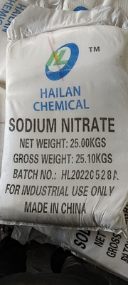 El nitrato de sodio del 99% NaNO3 pulveriza 1000kg/el bolso UN1498 como preservativos