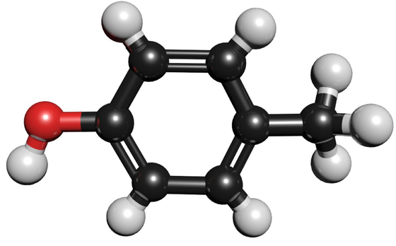 P Cresol polvo blanco 25 kg/BAG utilizado para conservantes, desinfectantes y disolventes