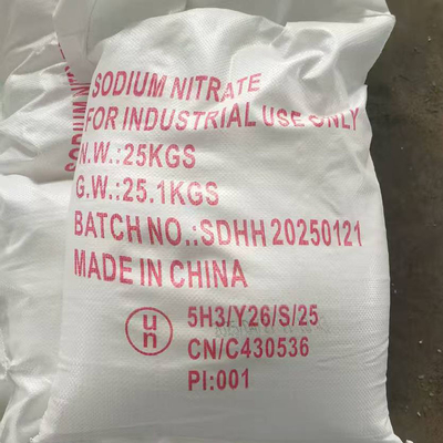 Nitrato de sodio 25kg/bolsa 1000kg/bolsa para que usted elija