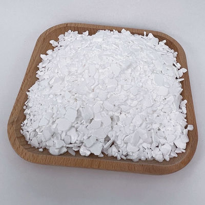 El cloruro de calcio blanco puro del dihidrato forma escamas el 74% Min Certified ISO9001