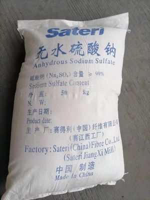 Sulfato de sodio anhidro del ISO 9001 Na2SO4 Bangladesh Glauber Salt
