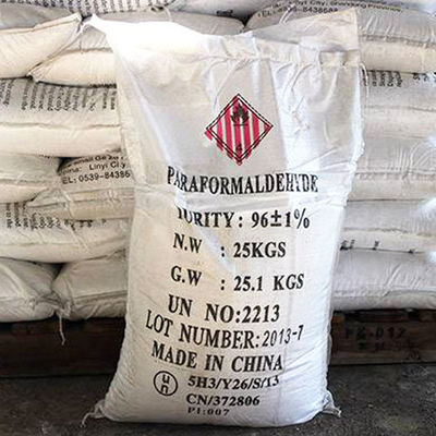 0,01% paraformaldehidos de la CENIZA PFA para los pegamentos 25kg/bolso de las resinas sintéticas
