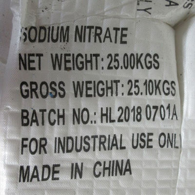 Pureza 99,3% del nitrato de sodio del fertilizante NaNO3 7631-99-4