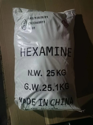 99 agente endurecedor plástico industrial de la metenamina C6H12N4 Urotropine del polvo de la hexametilenotetramina