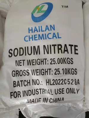 Polvo del nitrato de sodio de UN1498 NaNO3 para 7631-99-4 industrial
