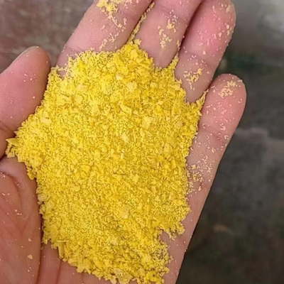 25 kg/BAG PAC Polvillo amarillo de cloruro de polialuminio utilizado para el tratamiento del agua