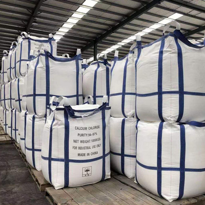 1000 kg/BAG CaCL2 Cloruro de calcio Prills anidros para refrigerante