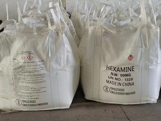 Hexamina en polvo con 99% de pureza, 500 kg/bolsa, para uso industrial