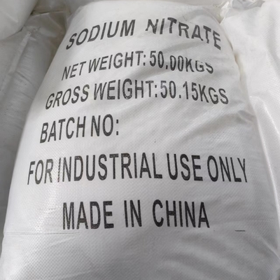 GB/T 4553-2016 NaNO3 Nitrato de sodio 25 kg/BAG para vidrio y explosivos