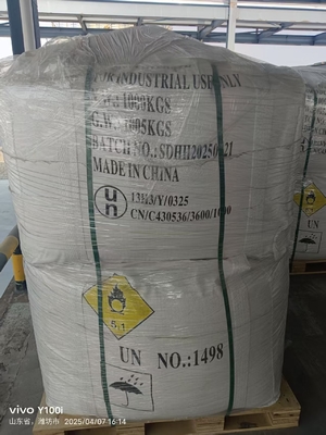 1000 kg / BAG Nitrato de sodio NaNO3 Polvo blanco utilizado como agente de tratamiento térmico