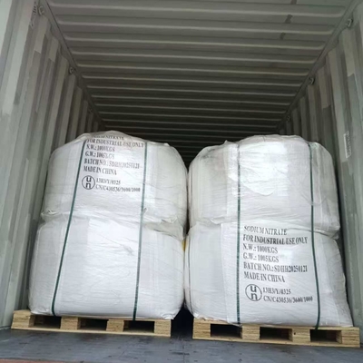 ONU 1498 Nitrato de sodio NaNO3 Cristal blanco o amarillo claro 1000 KG / BAG