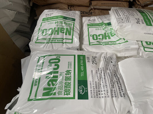 Aditivos alimenticios en polvo de bicarbonato de sodio de la marca Malan