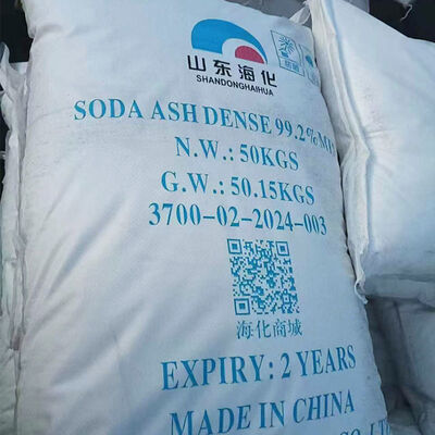 Ceniza de soda de marca HAIHUA Ceniza de soda densa y ligera Carbonato de sodio Ceniza de soda Na2CO3