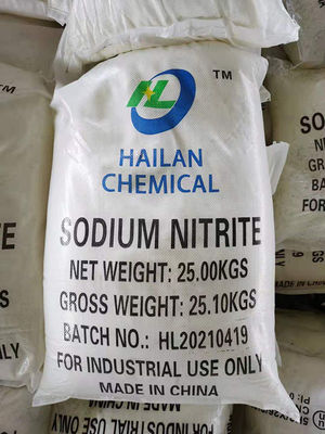 Se utiliza como antiséptico NaNO2 Nitrito de sodio Cristal blanco