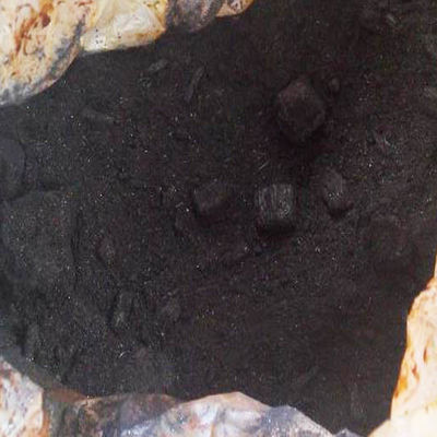 Cloruro de hierro anhidro de calidad industrial en el tratamiento de aguas Polvo negro 98% de cloruro de Fe