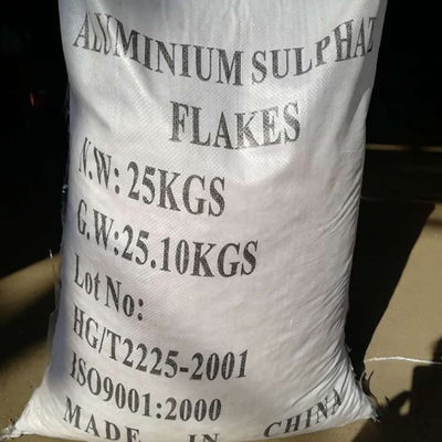 25 KG / BAG Sulfato de aluminio libre de hierro