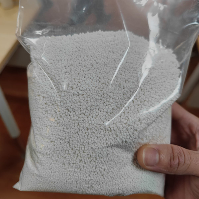 94%-97% Cloruro de calcio Cloruro blanco granular de grado industrial CaCl2 Partículas de cloruro de calcio 25 kg