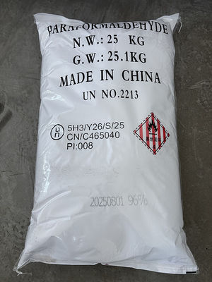 Paraformaldehído pFA Polioximetileno 96% Min No de las Naciones Unidas 2213